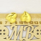 Пуговицы металлические 2.2 см