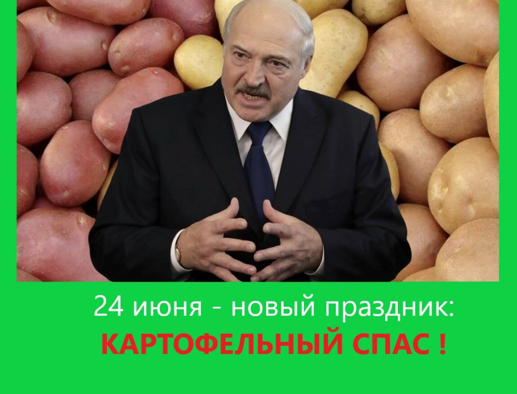 Картинки лукашенко и картошка