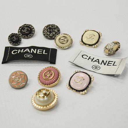 Пуговицы металлические CHANEL 1.90 см