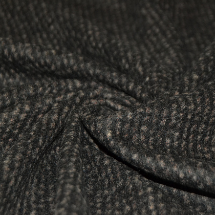 Твид костюмный с мохером 