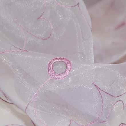 Органза с вышивкой