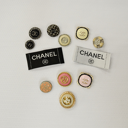 Пуговицы металлические CHANEL 1.50 см